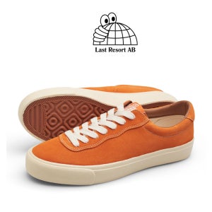라스트 리조트 AB 로 스웨이드 오렌지 화이트 운동화 VM001