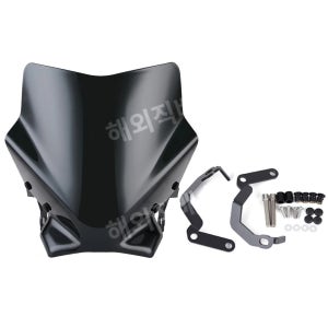 두카티 호환 몬스터797/M797/821/M821/1200/1200S/1200R 튜닝 윈드실드 디플렉터 004블랙