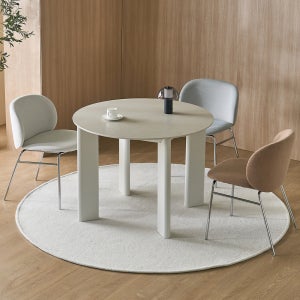 바이더하임 헤리쉬 원형 세라믹 식탁 휴스톤그레이 2인용 테이블 포세린 1000