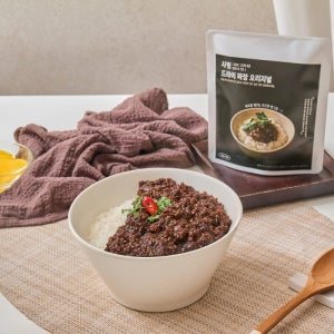 사평 채수 볶아 만든 드라이 유니 짜장 190G X 6팩