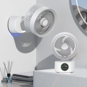 탁상용미니선풍기 2in1 무소음 벽걸이 접이식 선풍기