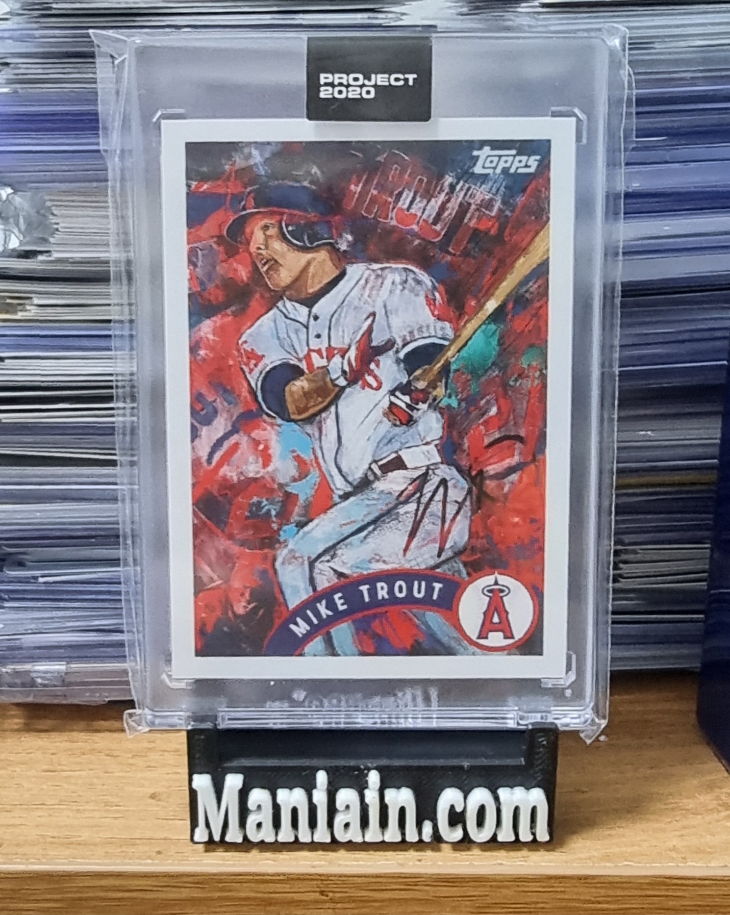 마이크 트라웃 2020 Topps Project MIKE TROUT Andrew Thiele No-35 MLB 야구 카드