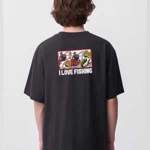 월드페이머스 낚시 러브 기능성 낚시 반팔티