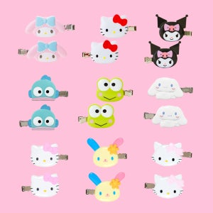 산리오 앞머리 집게핀 머리핀9종 [정품 시나모롤 키티 헬로키티 한교동 마이멜로디 쿠로미 케로피 삔 핀]