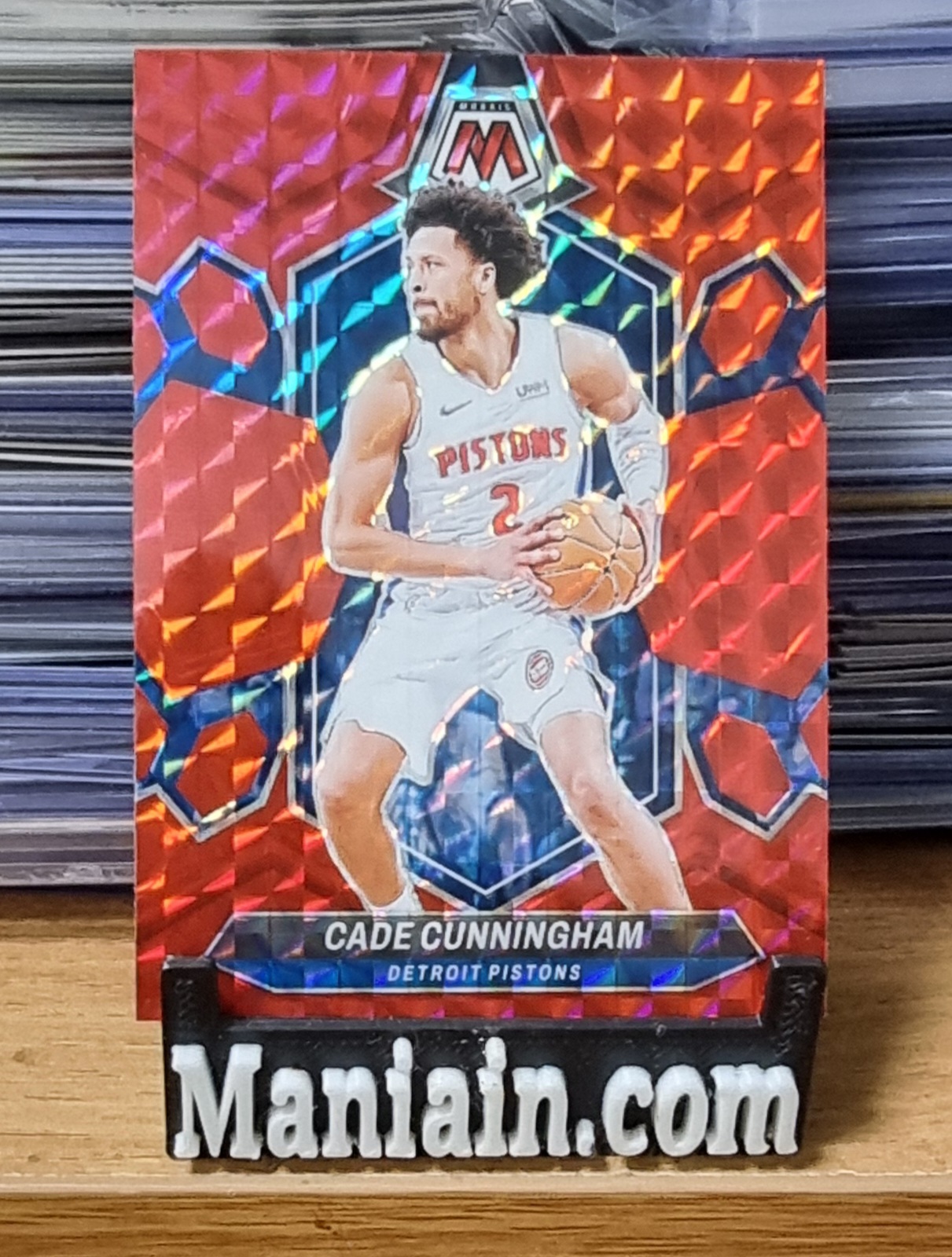 케이드 커닝햄 2023-24 Mosaic Cade Cunningham Red Mosaic No-81 NBA 농구카드