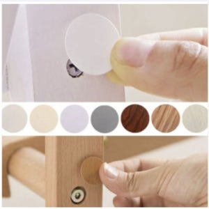 찢어진 벽지 가리기 보수 실크 벽지 부분 구멍 수리 도배 땜빵 스티커 54p