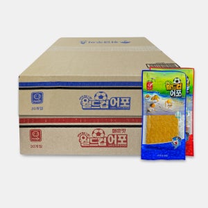한진식품 월드컵어포 1박스 (24g x 30입) 오리지널ㅣ매운맛
