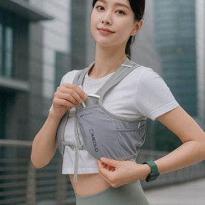 미올로 러닝조끼 트레일 베스트 런닝 등산 조깅 마라톤 경량 가방