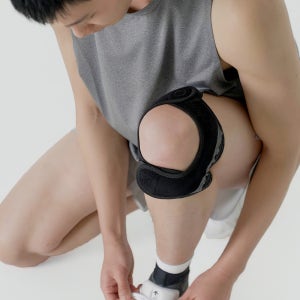 미올로 무릎 보호대 슬개골 연골 관절 런닝 아대 밴드 헬스 러닝 등산