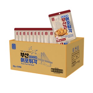한진식품 부산 어포튀각 1박스 (28g x 30입)