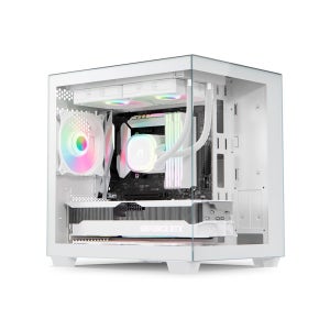 앱코 UD20M 미니웨일 PC 케이스 (화이트)