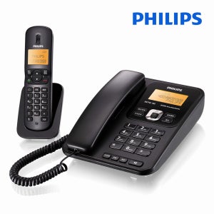 필립스 디지털 유무선 전화기 2.4GHz DCTG182