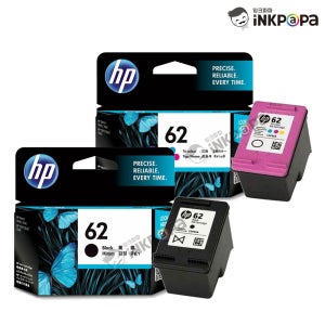 C2P04AA (HP 62) C2P06AA (HP 62) 정품잉크 검정 칼라 SET