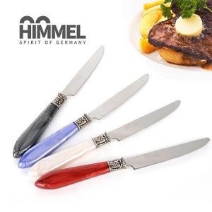 HIMMEL 힘멜 양식 셋트 3PCS 수저 포크 칼 세트 스픈 양식시 양식칼 레드 그레이 블루 화이트 스푼 양식3PC