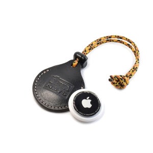 반누이스 일본 핸드메이드 오일가죽 에어태그 케이스 E289