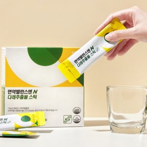 큐비앤 면역밸런스엔 다래추출물 스틱 영양 보충 20g x 30포 약1개월