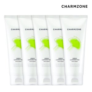 참존 징코 저자극 클렌징 폼 버블 딥클렌징 세안제 200ml, 5개