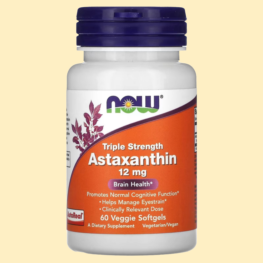 나우푸드 트리플 <b>아스타잔틴 12mg</b> 60소프트젤 나우 고약사