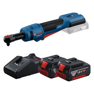 보쉬 GRC18V-60 라쳇렌치 충전 18V 5.0Ah 배터리 2개 세트