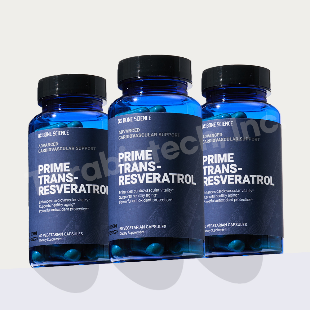 본사이언스 프라임 트랜스 <b>레스베라트롤</b> 1250mg 고순도98% 폴리페놀 라스베라트롤 3병