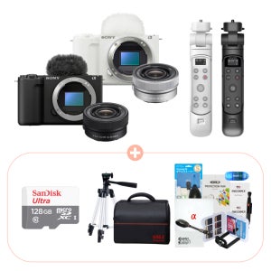 소니 ZV-E10M2K(16-50mm II KIT) 128GB 패키지 슈팅그립 세트 SMJ