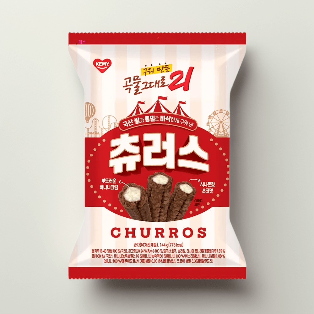 곡물 그대로21 츄러스