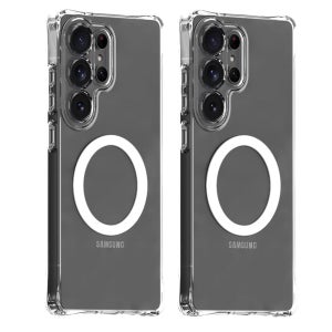 맥세이프 클리어 케이스 1+1 투명, 갤럭시S24울트라 (S928)