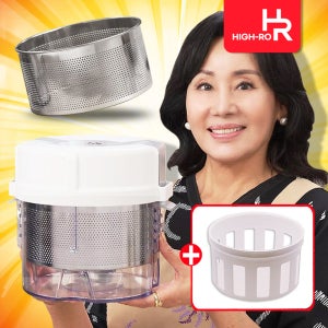 홍여진 하이로 빅스텐 짤순이 플러스 2.4L 스테인리스 음식 탈수기