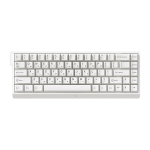 프리플로우 MCHOSE Ace68 8k 래피드 트리거 자석축 게이밍키보드 화이트, 퀵실버