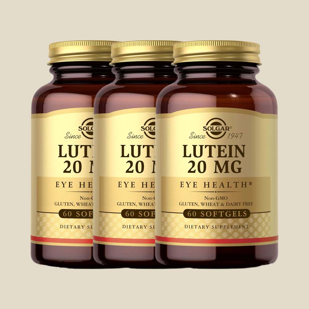 솔가 루테인 지아잔틴 Lutein 20mg 60정, 3개