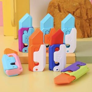 펫더월드 3D당근칼 토이나이프 틱톡 나이프 피젯 장난감 미니검