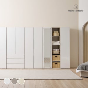홈인홈 다노 터치 옷장 3600 드레스룸 풀세트_Y22