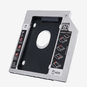 슬림 노트북 9.5mm ODD 슬롯 SSD 2.5인치 HDD 장착 SATA 멀티부스트 BF472