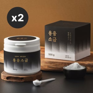 백운염 국내산 프리미엄 용융소금 500g, 2개