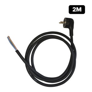 고무 측면접지 220V 전원코드 2M 1.5SQ 전등 스탠드 수리용 DIY 플러그 전선