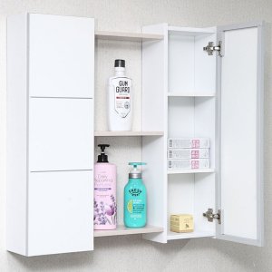 국산 조립 와이드MD십자800 연결 욕실장 욕실수납장 선반