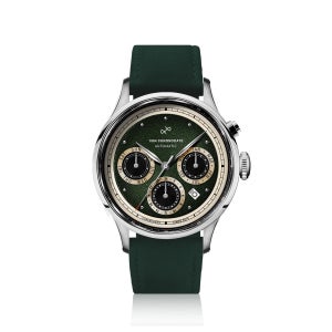 [AV86] 1564 크로노데이트 오토매틱 가니쉬 그린 한정판 남성 손목 시계