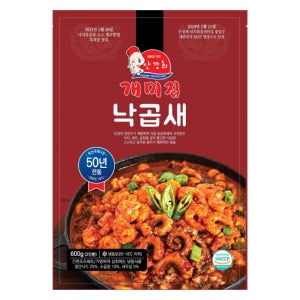 부산 안경희 개미집 낙곱새 밀키트 캠핑요리 술안주 2인분 600g, 1개