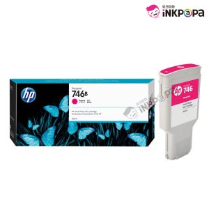 3WX37A (HP 746B) (P2V78A 후속모델) 정품잉크 빨강 디자인젯 Z6DR