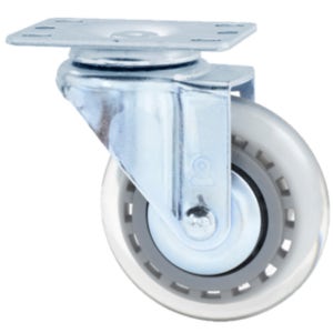 국산 무소음 우레탄 바퀴 10cm(4인치) 회전 캐스터 대차 카트 엘카 밀차 구르마 구루마