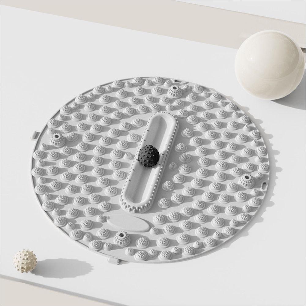 지압 발판 Z B03 발 바닥 전신 마사지 롤러 판 기 매트 고무 B03지압발판 그레이