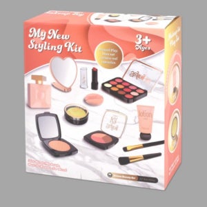 유아 어린이 메이크업 박스 여아 키즈 뷰티 화장 화장품 놀이 장난감 키트