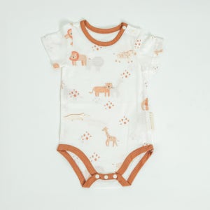 썬데이허그 데일리 유아 신생아 메쉬코튼 반팔 바디수트