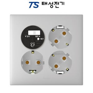 태성전기 르그랑 아펠라 실버 대기전력3구 콘센트