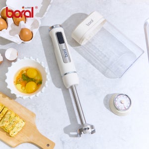 [보랄] 더 데일리 무선 핸드 블렌더 BR-900HBL 8단속도 1000ml USB 충전