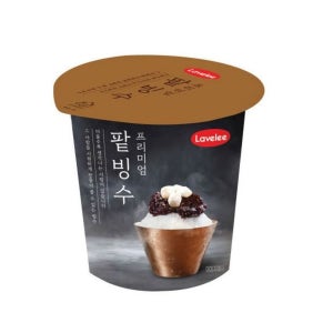 라벨리 프리미엄 팥빙수 15개 드라이 가득 아이스크림 아이들 유치원 회사 사무실 간식