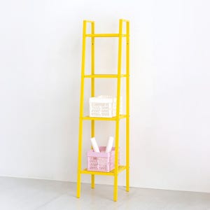 레이터 선반 350 좁은 4단 350x350x1480mm, 4단, 옐로우 7068.5458
