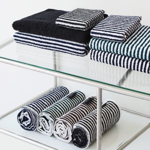 [미스트 증정] 코튼클라우드 호텔 수건 트리스 하이브리드사 스트라이프 뱀부 혼방 10장