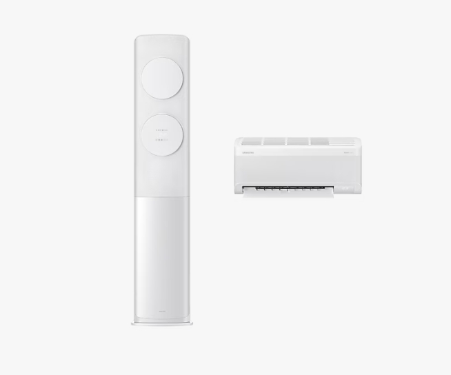 삼성전자 17평형+6평형 무풍스탠드 투인원 에어컨 AR70F17D11WS 기본 설치비 포함