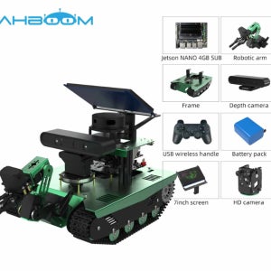 Yahboom Transbot ROS 교육 로봇 키트 Python 프로그래밍 Lidar HDDepth 카메라 MoveIt 3D 매핑 탐색 ROS Robot Car